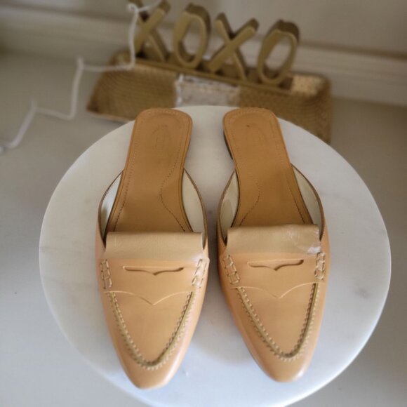 Tod's Tan Leather Mules for Women - Picture 5 of 10